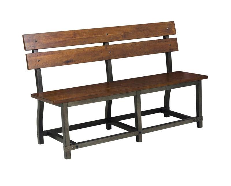 Holverson Bench With Back 1715-Bh | Homelegance
