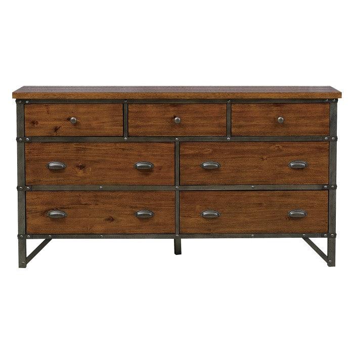 Holverson Brown Milk Crate Dresser 1715-5 | Homelegance