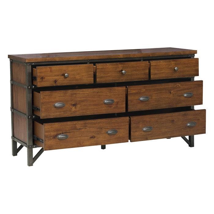 Holverson Brown Milk Crate Dresser 1715-5 | Homelegance