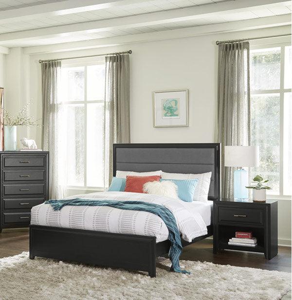 Cordelia 3 Piece Eastern King Bedroom Set In Espresso 1517K-1Ek-3Set | Homelegance