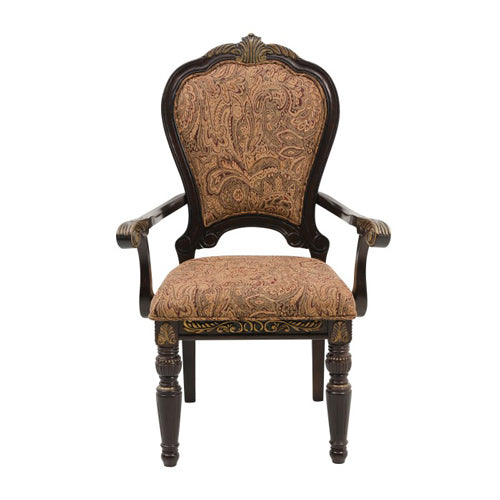 Russian Hill Warm Cherry Arm Chair (Set Of 2) 1808A | Homelegance