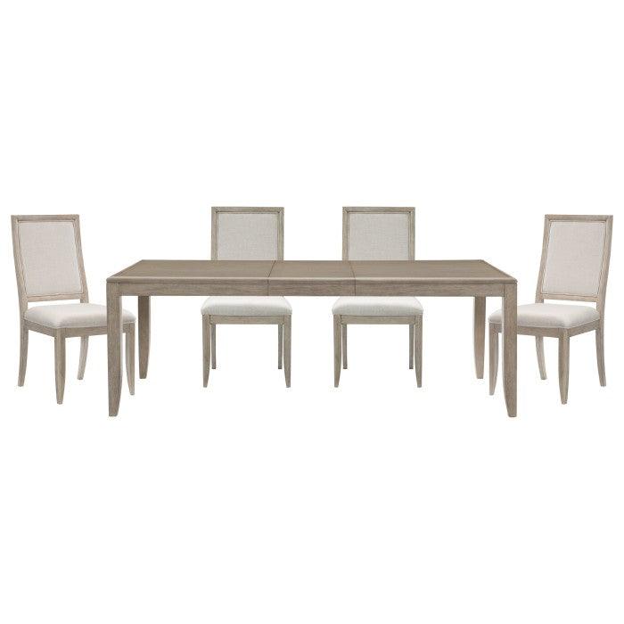 Mckewen 5 Piece Dining Room Set In Gray 1820-86-5Set | Homelegance