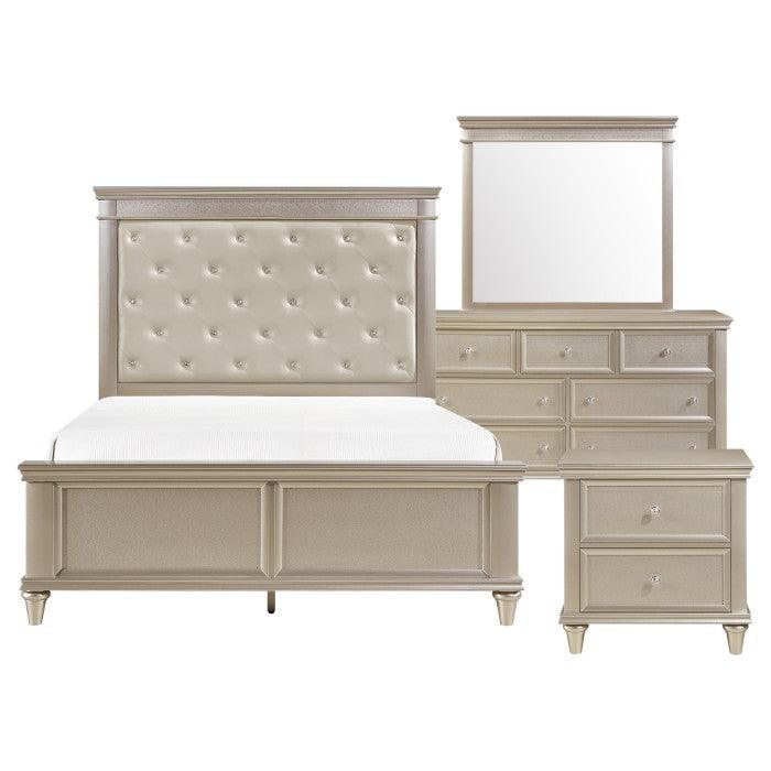 Celandine 4 Piece Queen Bedroom Set 1928-1-4 | Homelegance