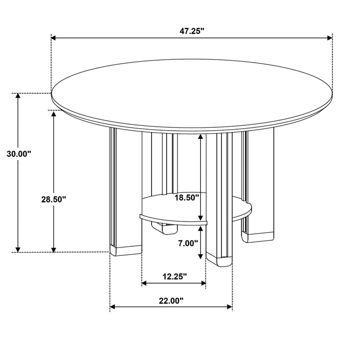 Ottowa Dining Tables Round