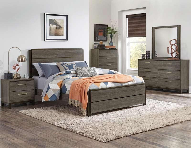 Vestavia 5 Piece Eastern King Bedroom Set 1936K-1Ek-5Set | Homelegance