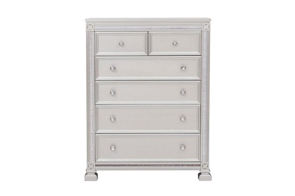 Bevelle Chest In Silver 1958-9 | Homelegance