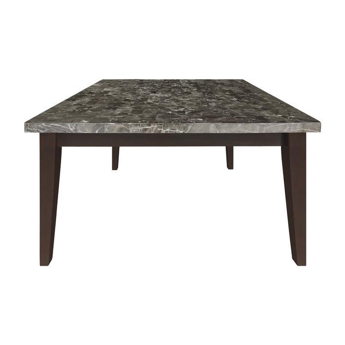 Decatur Counter Height Table Marble Top 2456-36 | Homelegance