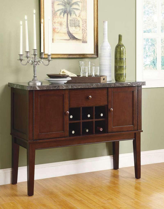 Decatur Server Marble Top 2456-40 | Homelegance