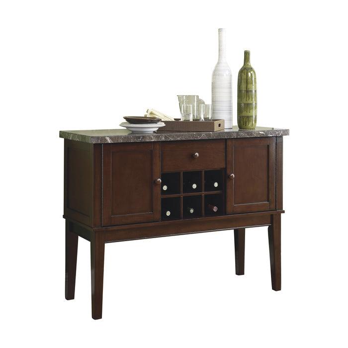 Decatur Server Marble Top 2456-40 | Homelegance