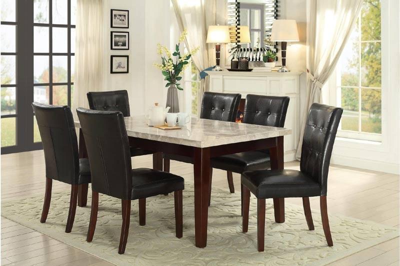 Decatur 7 Piece Dining Room Set 2456-64Wm-7Set | Homelegance