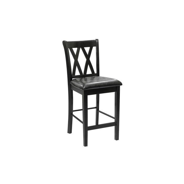 Norman 5 Piece Counter Height Set 2514Bk-36 | Homelegance