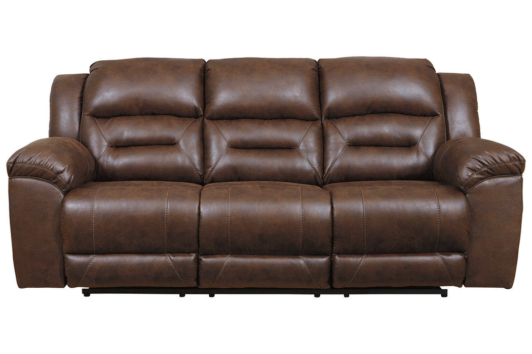 Stoneland Chocolate Power Reclining Sofa