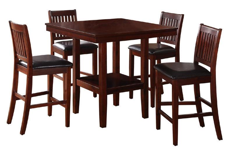 Galena 5 Piece Counter Height Set 5050-36 | Homelegance