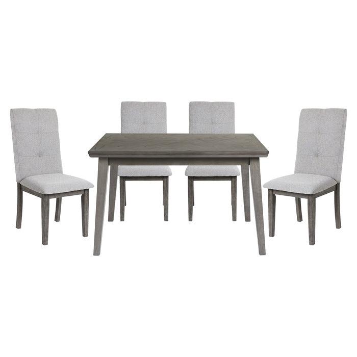 University 5 Piece Dining Table Set 5163-48-5Set | Homelegance