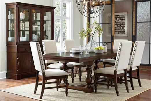 Yates 7 Piece Dining Room Set 5167-96-7Fs | Homelegance