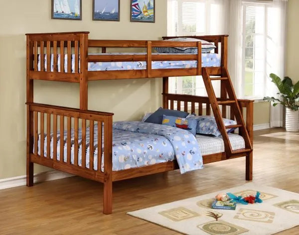 Mocha Twin/Full Bunk