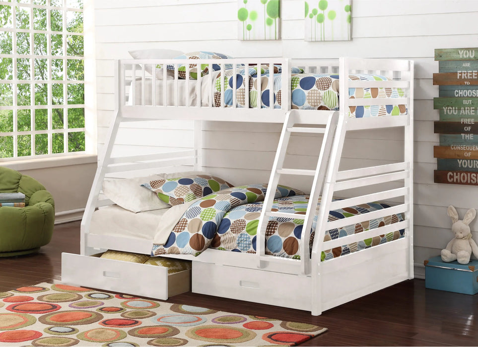 White Bunk Bed