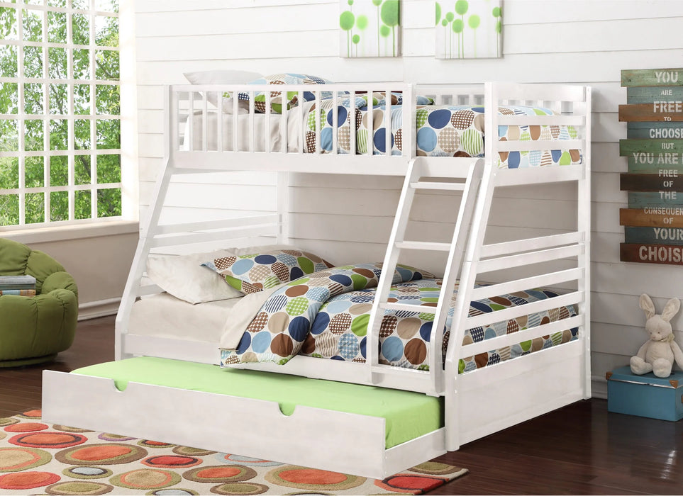 White Bunk Bed