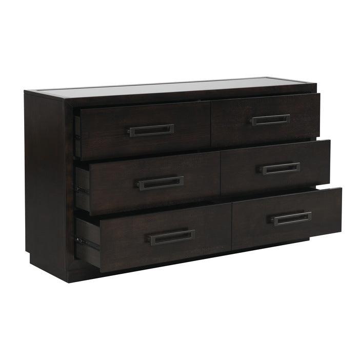 Larchmont Charcoal Dresser 5424-5 | Homelegance