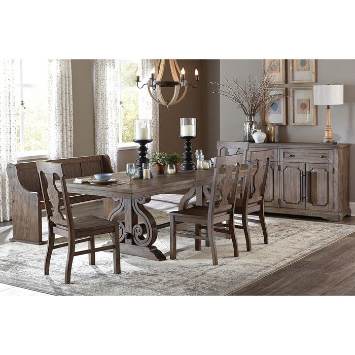 Toulon Trestle Dining Table 5438-96 | Homelegance