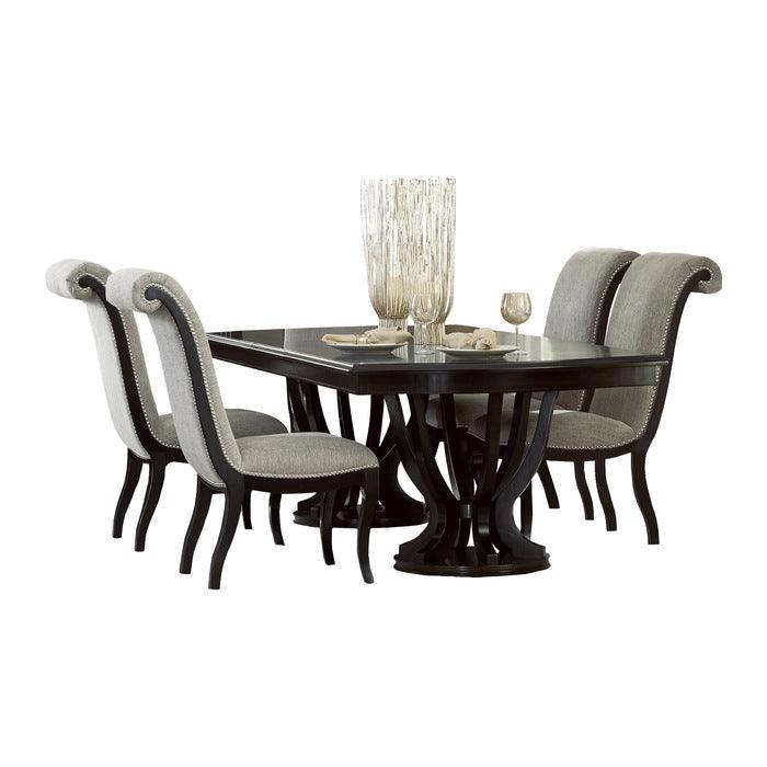 Savion 5 Piece Dining Room Set In Espresso 5494-106-5Set | Homelegance