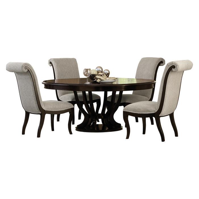 Savion 5 Piece Dining Room Set In Espresso 5494-76-5Set | Homelegance