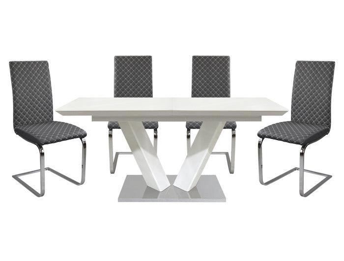 Yannis 5 Piece Dining Table Set 5503-5 | Homelegance