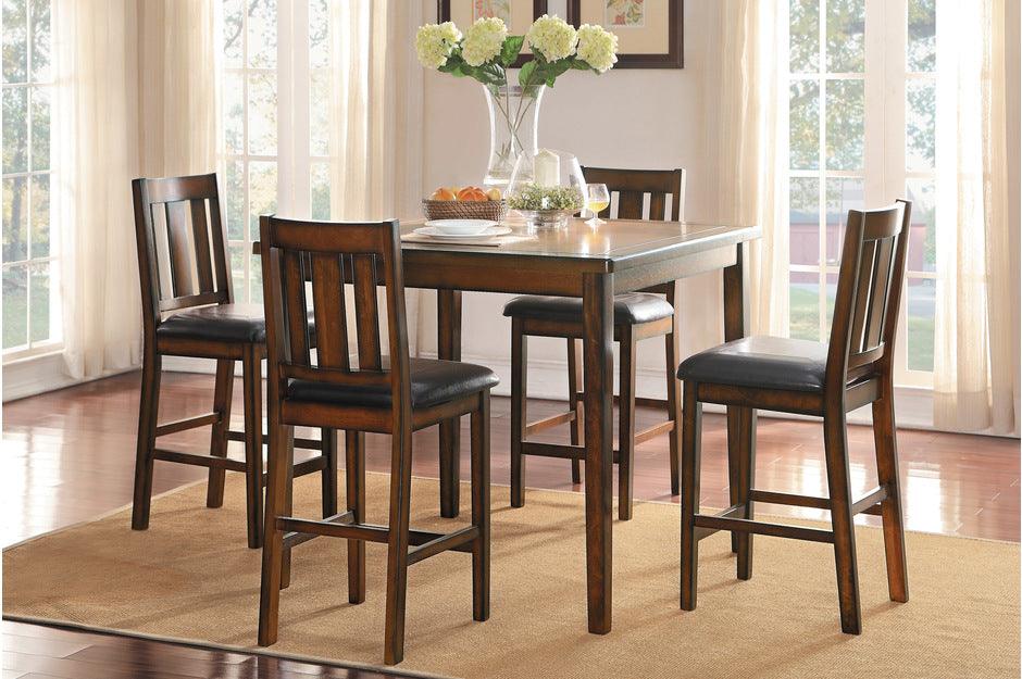 Delmar 5 Piece Counter Height Set 5511-36 | Homelegance