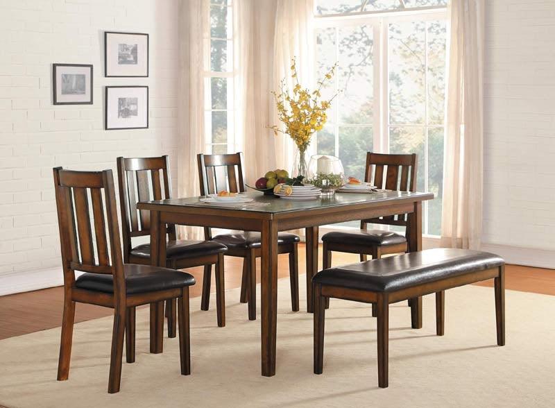Delmar 6 Piece Dinette Set 5511 | Homelegance