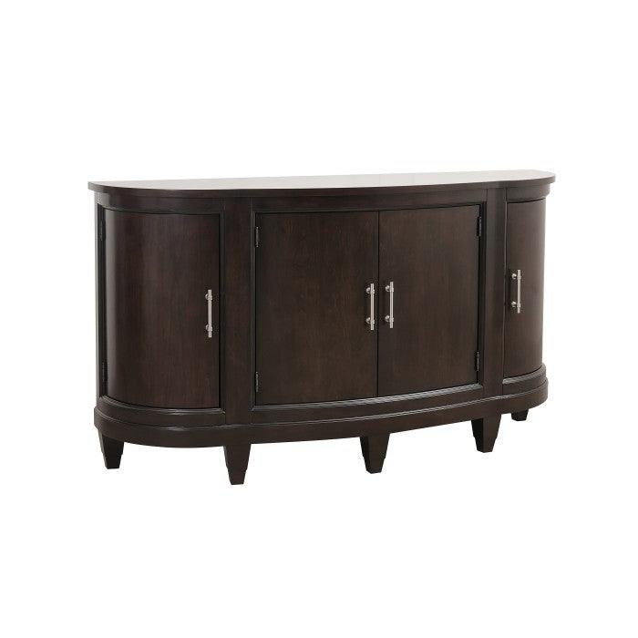 Oratorio Cherry 8 Piece Extendable Trestle Dining Room Set 5562-96-8 | Homelegance