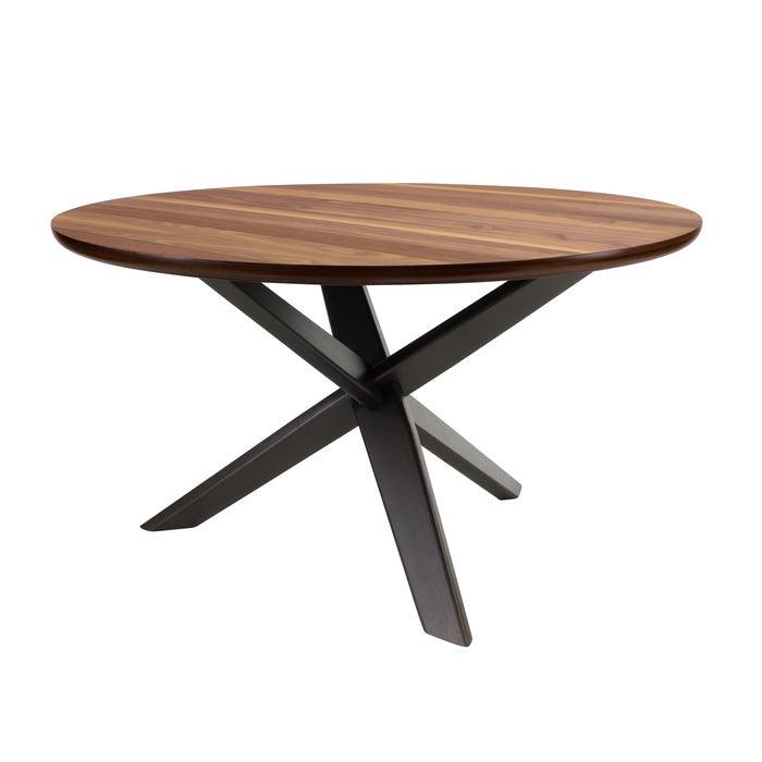 Nelina Brown Round Dining Table 5597-53 | Homelegance