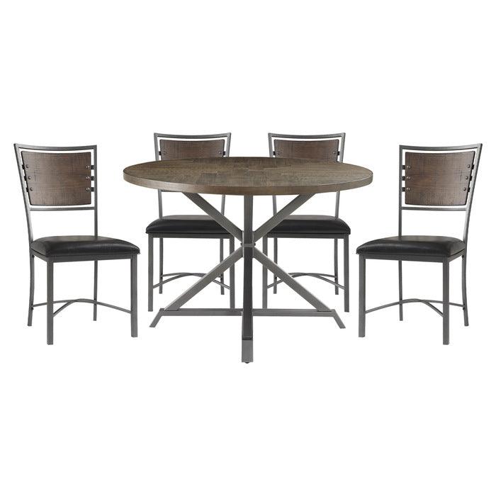 Fideo 5 Piece Round Dining Set 5606-45Rd-5Set | Homelegance