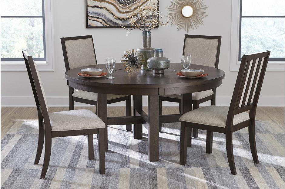 Josie 5 Piece Dining Room Set In Espresso 5718-60-5Set | Homelegance