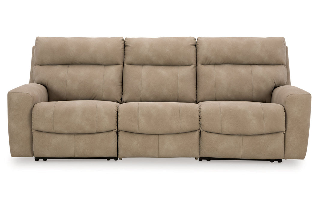 Next-Gen DuraPella Sand 3-Piece Power Reclining Sectional Sofa