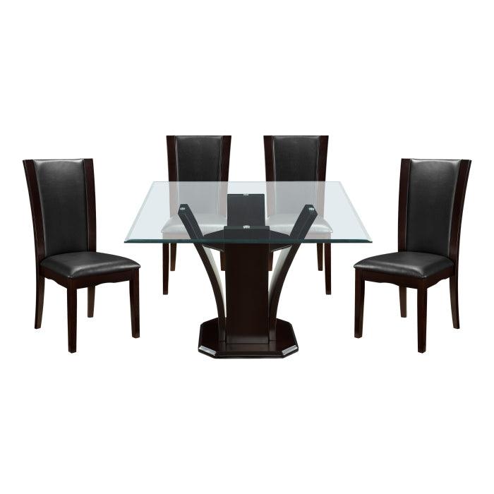 Daisy 5 Piece Dining Room Set In Espresso 710-54Sq*5 | Homelegance