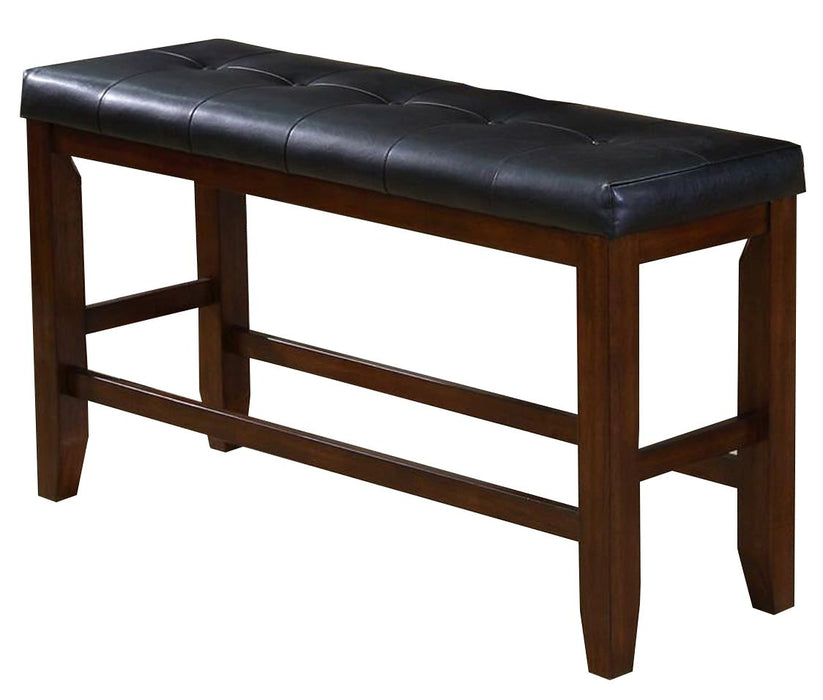 Crown Mark Bardstown Counter Height Bench in Espresso image