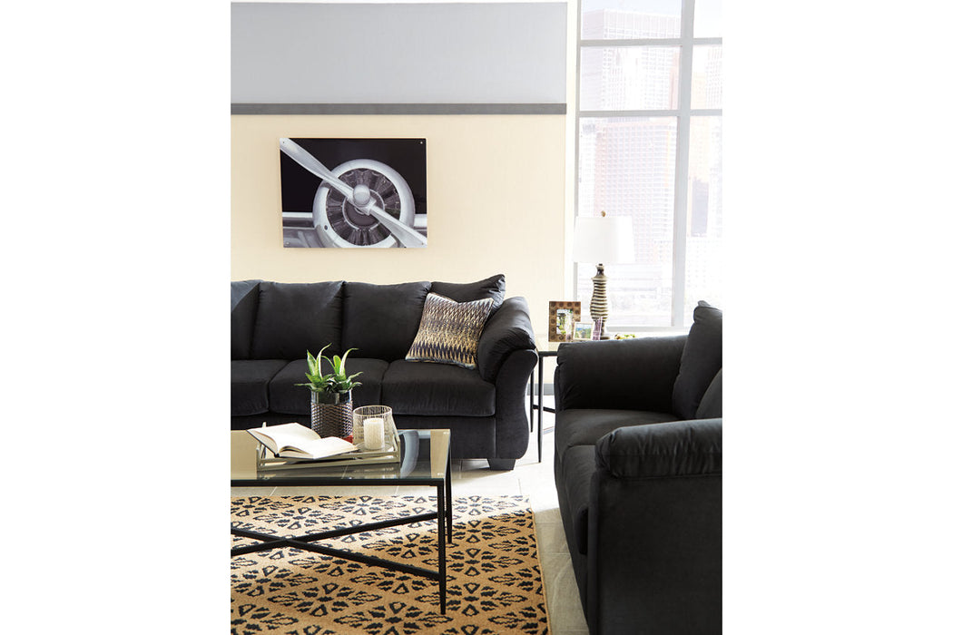 Darcy Black Sofa