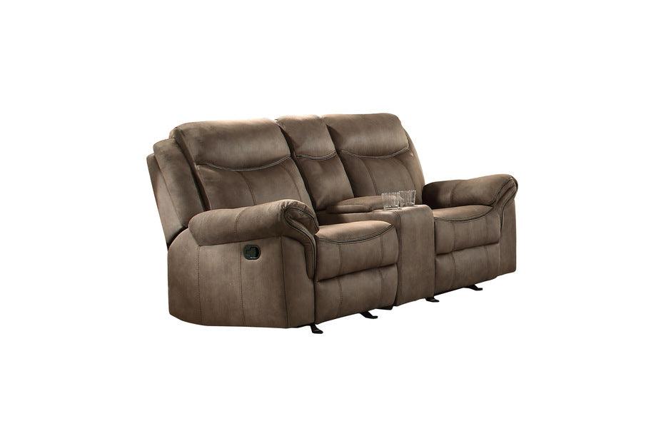 Aram 3 Piece Double Reclining Living Room Set 8206Nf-3Set | Homelegance