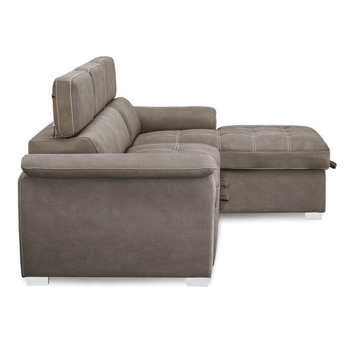 Ferriday Taupe Sectional 8228Tp | Homelegance
