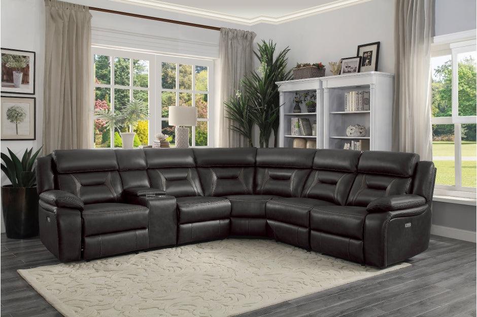Amite 7 Piece Sectional Set 8229Dg-7Pw | Homelegance