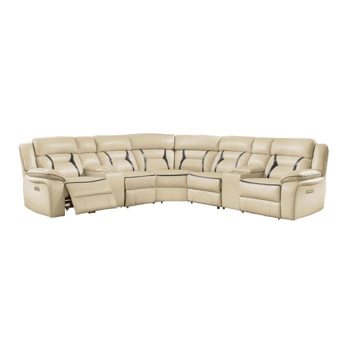 Amite 7 Piece Sectional 8229-7Pw | Homelegance