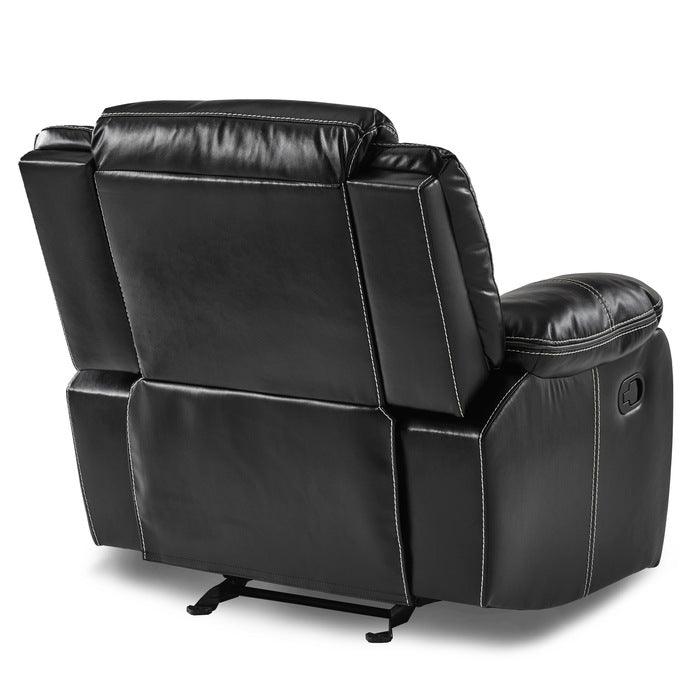 Bastrop Glider Reclining Chair 8230Blk-1 | Homelegance