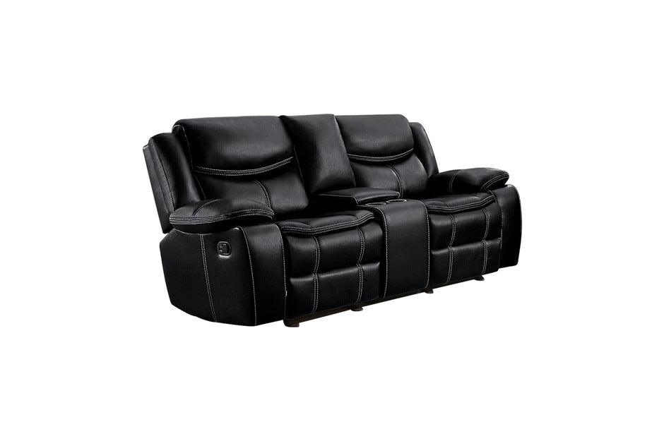 Bastrop 3 Piece Living Room Set 8230Blk-3Set | Homelegance