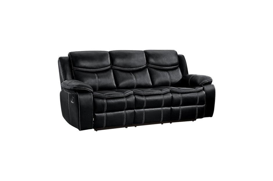 Bastrop 3 Piece Living Room Set 8230Blk-3Set | Homelegance