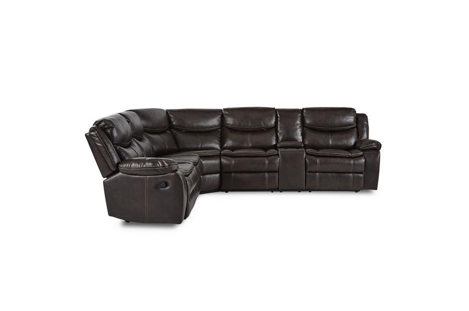 Bastrop 3 Piece Sectional 8230Brw-Sc | Homelegance