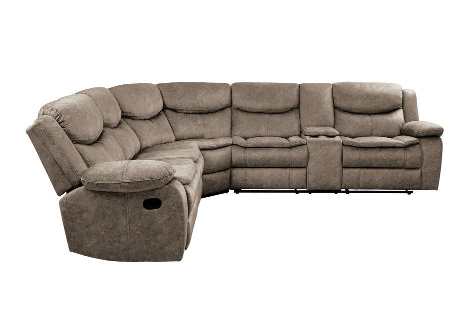 Bastrop 3 Piece Sectional Set 8230Fbr-Sc | Homelegance