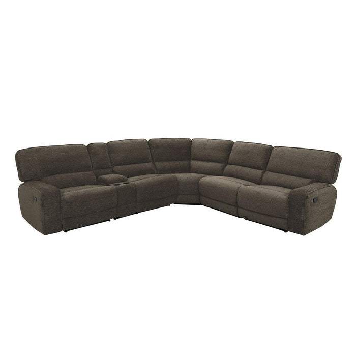 Shreveport 6 Piece Modular Reclining Sectional 8238*6Lrrr | Homelegance