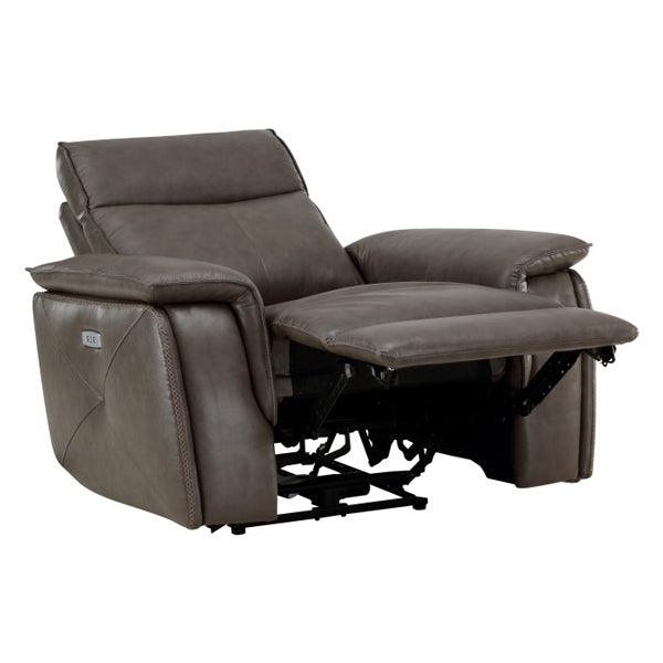 Moroni Power Reclining Chair With Power Headrest In Dark Brown 8259Rfdb-1Pwh | Homelegance