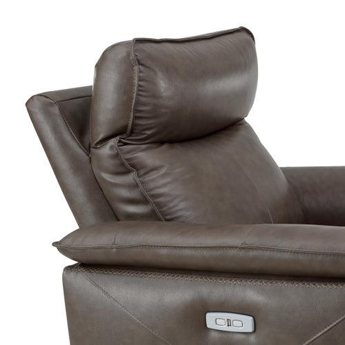 Moroni Power Reclining Chair With Power Headrest In Dark Brown 8259Rfdb-1Pwh | Homelegance