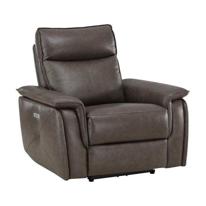 Moroni Power Reclining Chair With Power Headrest In Dark Brown 8259Rfdb-1Pwh | Homelegance